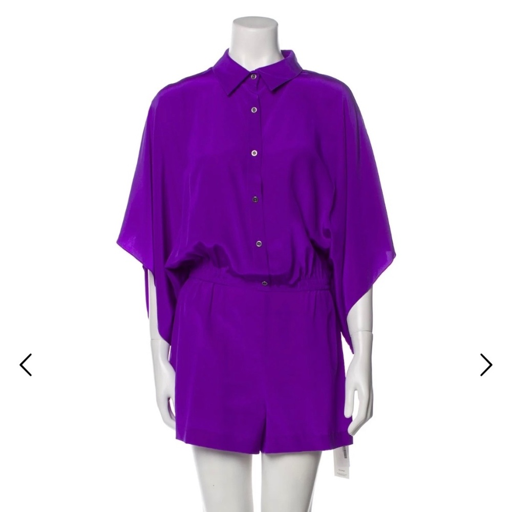 100% silk Jay Godfrey silk romper